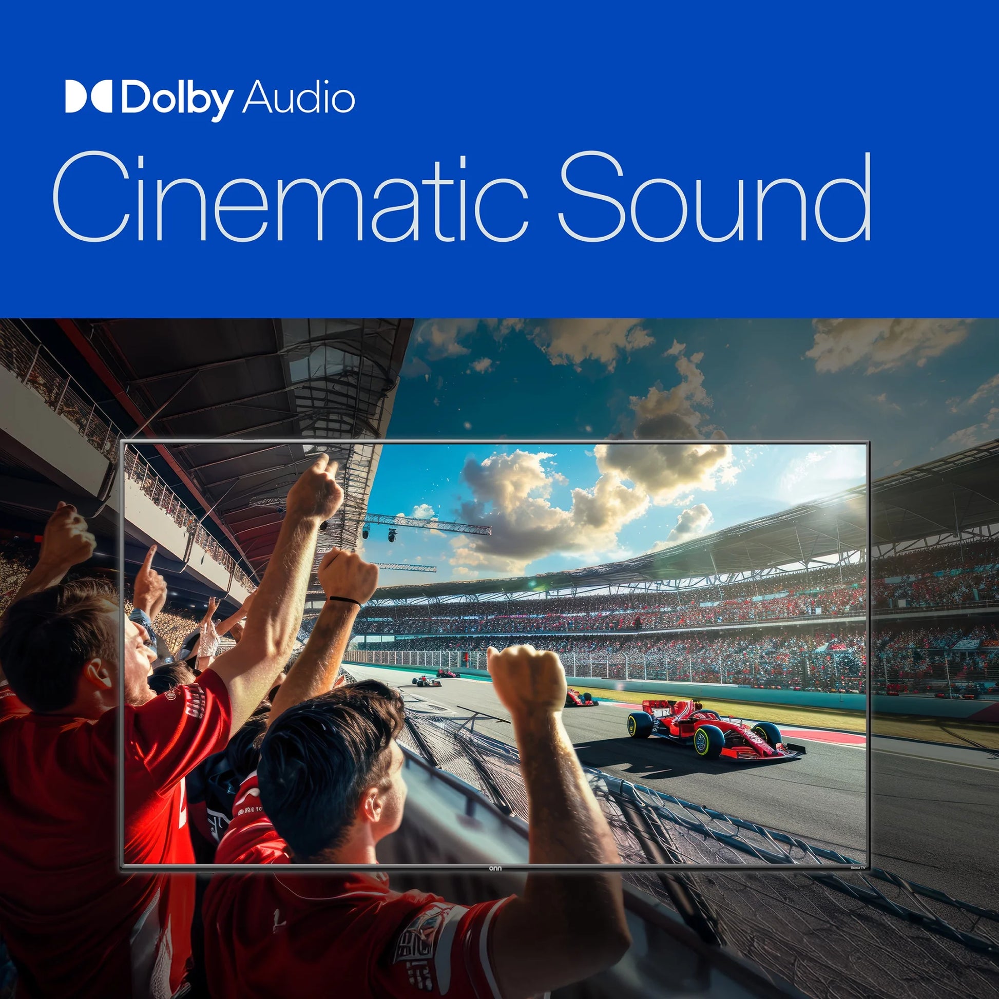 65” Class 4K UHD Roku Smart Television, 100012587