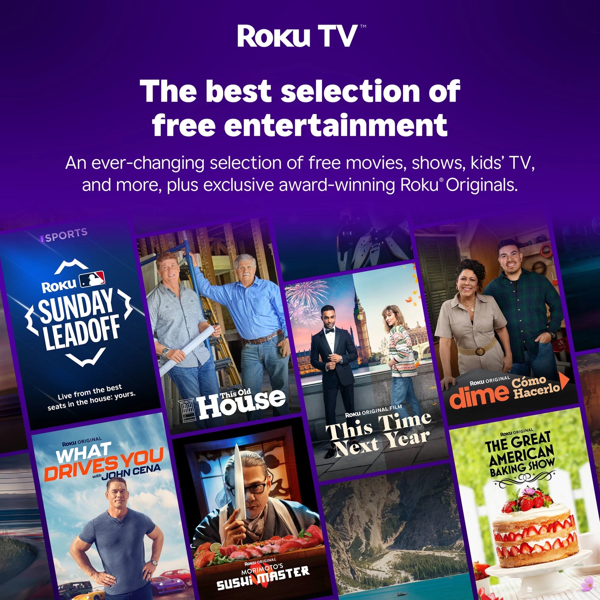 43” Class 4K UHD Roku Smart Television, 100012584